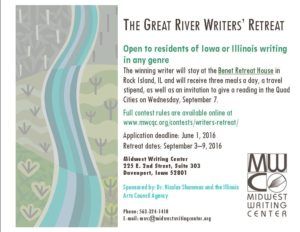 Great Rivers Writers Retreat