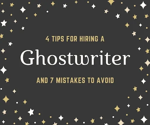 livro de Memórias Ghostwriter