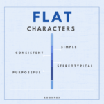 what does flat character mean
