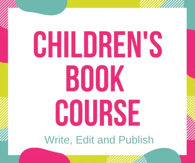 Course offer to write, edit and publish your children's book