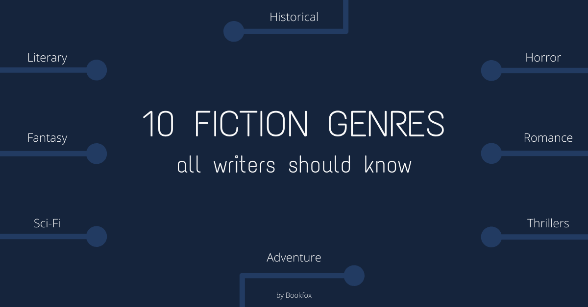 10 Fiction Genres All Writers Should Know