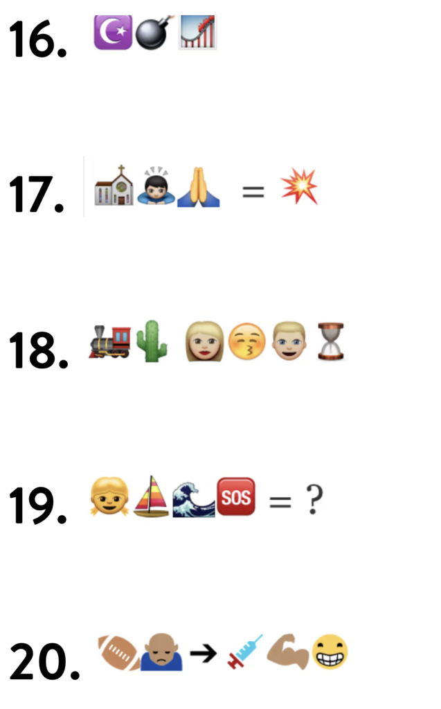 emoji storytelling