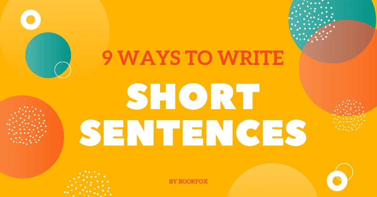 creative writing short sentences